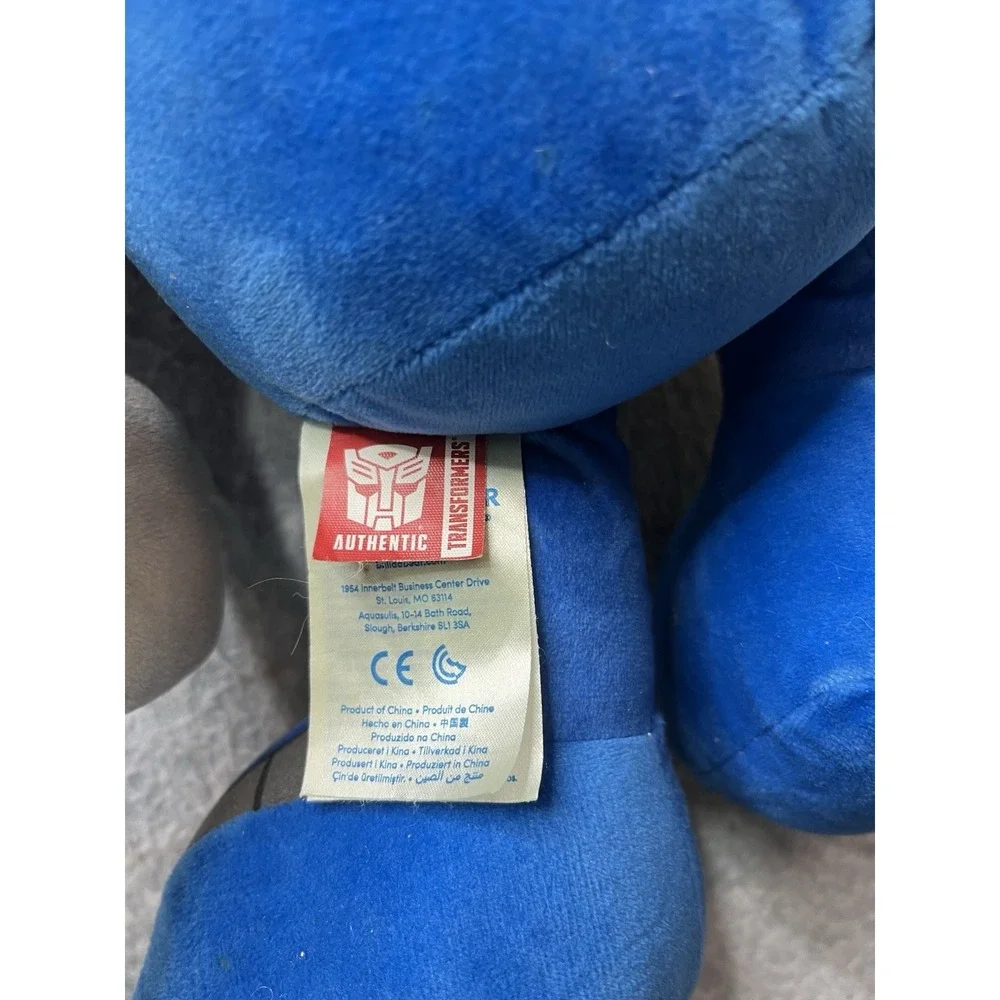 Transformers 2016 Authentic‎ Build A Bear Blue   Plush Toy  17